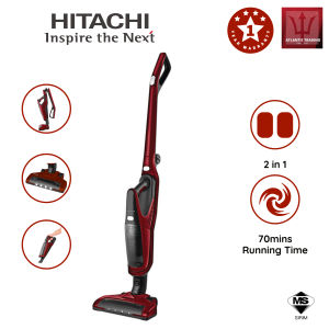 Hitachi Cordless Stick Vacuum Cleaner 2 in 1 Design PV-X85M
