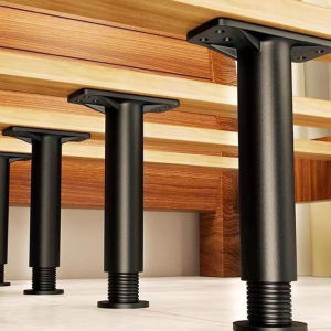 Bed Beam Support Feet Height Adjustable Reinforced Plastic Furniture Legs