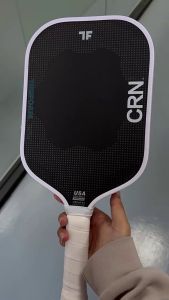 CRBN TruFoam Genesis Pickleball Paddle High Density Epp Foam Inner Core Hot Pressed T700 Carbon Fiber with USAPA Certification