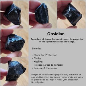 Raw Natural Crystal | Rose Quartz | Blue Fluorite | Citrine | Smoky Quartz - 30 to 39 grams each