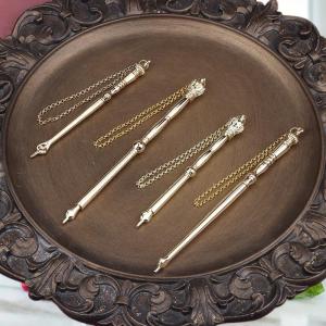 LEI Jewish Gifts Reading Tool Pointer With Chain Decorative Torah Scripture Bible Metal Tool Synagogue Book Metal Finger Tool