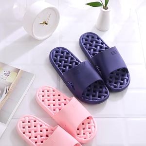 Quick-Drying New CoupleS Hotel Slippers Water-Draining Summer Home Slippers For Men And Women Non-Slip Indoor Bathroom Slippers