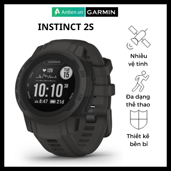 Đồng hồ thông minh Garmin Instinct 2S Standard Edition - Hàng chính hãng