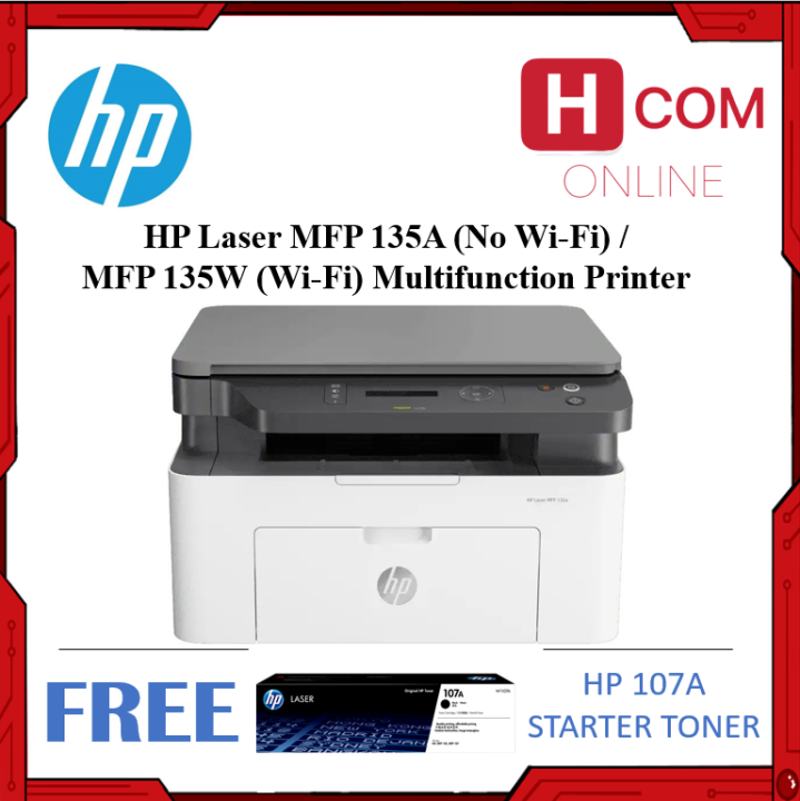 HP Laser MFP 135A / MFP 135W / MFP 136A / MFP 136W Multifunction