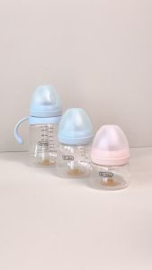 Dr.isla Dot Bayi Botol Susu Kaca Anti Kolik Botol BPA Free Wide Neck Botol Susu Bayi GB61