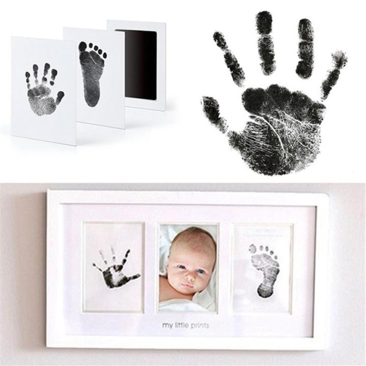 Newborn Baby Hand Handprint And Footprint Frame Newborn Baby