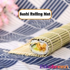 Bamboo Rolling for Sushi Rice Roller Mat DIY Bento Maker Tools Cooking 24cmX24cm
