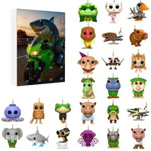 Interactive Brainrot Acrylic Character Set Designed For Social And Modern Space Decors