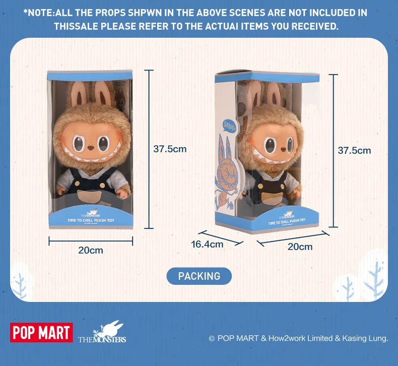 labubu time to chill plush toy ラブブ Designer: POP MART Release Date: October 31, 2022 Material