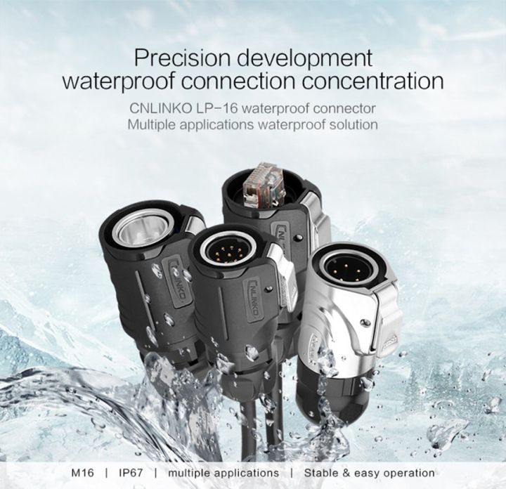LP16%20Connector%20Waterproof%20CNLINKO%205%20Pin%20Male%20Female%20-%20Image%202