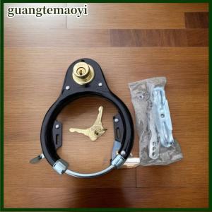 guangtemaoyi 1 Bộ giải trí đi xe đạp cho xe đạp phụ kiện U hình dạng xe đạp bánh xe scooter xe máy an ninh khóa với 2 phím