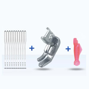 รายละเอียด จักรเย็บผ้า ชุดเย็บผ้า ไม่ใช่เรื่องง่ายที่จะเกิดสนิม กดเท้าอ๊อกซ์ฟอร์ด เหล็กทั้งหมด อุปกรณ์เย็บผ้า ไม่มีริ้วรอย แกนผ้าสําลีคุณภาพสูง ด้ายป้องกันการกระโดดหมายเลข 14 อุปกรณ์เครื่องเย็บผ้า ทนต่อการสึกหรอ ผ้าไหม