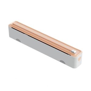 WAPKTY Dual Slide Cutting Plastic Wrap Cutter Stretch Cutter ic Food Film Dispenser Easy Cutting Aluminum Foil Cutter Cling Film Dispenser Kitchen
