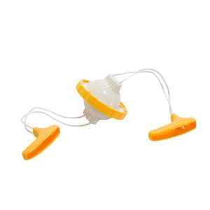 MNTT Portable Throw Egg Scrambler Household Thickened Egg Yolk Mixer Cooking Utensil Manual Egg Spinner Scrambler Home