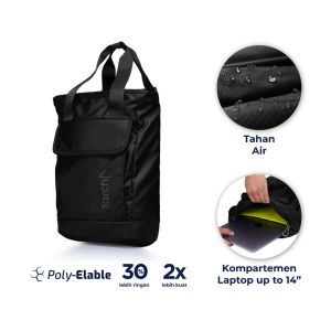 TORCH Tas Ransel Punggung Laptop Kerja Sekolah Pria Wanita - Tote Bag Backpack Wonju
