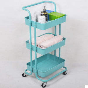 Xe Đẩy Xanh 3 Tầng Có Bánh Xe Tiện Lợi Kệ Xe Đẩy Đồ Loại Tốt Đủ Màu Sắc Hàng Siêu Bền Chắc Chắn