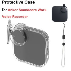 MINIFELE 262 PC Protective Case ic Switch Transparent Protective Cover  Anti-scratch Hard Shell for Anker Soundcore Work Voice Recorder