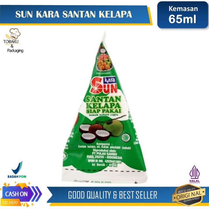 SUN KARA SANTAN CAIR 65ml - Santan Cair Siap Pakai - BEST SELLING