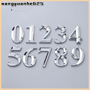 [WYH Store] 👗 Self Adhesive Door Number Sign House Number Digit Apartment Hotel Office Sticker