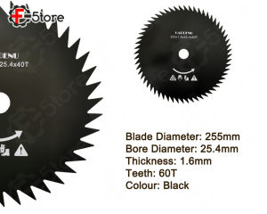 Gardenu Grass Cutter Blade / Round Blade / Grass Trimmer Blade / Grass Cutting Disc