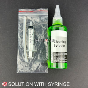 Cleaning Solution & Syringe with Hose 100ml for Brother HP Canon Epson Printer Print Head Cartridge