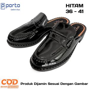 Sepatu Sandal Kantor Jelly Wanita Empuk Porto PRD