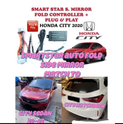 Honda Crv Civic City Hrv Jazz Accord 2006-2020 Side Mirror Fold High Grade