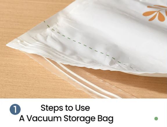Vacuum Compression Storage Bag, Plastic Organizer For Quilt & Clothes, Travel Luggage Use
_voghion.com
