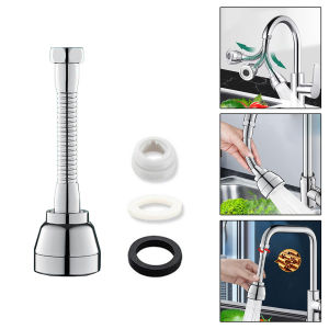 【NICEHOME】 360 Degree Rotating Faucet Extender Splash Proof Kitchen Tap Attachment With 3 Water Modes Stainless Steel Filter Nozzle 【Ready Stock 50% OFF】