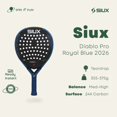 Siux Diablo Pro Royal Blue 2026 - Padel Racket
