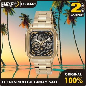 [Promo] Jam Tangan Pria FS BQ2573 / BQ 2573 Inscription Automatic Gold-Tone Stainless Steel Original Garansi 2 Tahun [✔COD][100% Authentic]