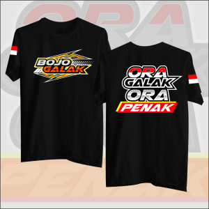 KAOS DISTRO KAOS KATA KATA BOJO GALAK COTTON COMBED 24S (LEBIH TEBAL DARI 30S) ADEM NYAMAN DI PAKAI DAYA SERAP KERINGAT TINGGI