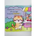 The Candy Cart Kitty Scratch & Sniff Board Book To Scratch & Smell For Kids. 