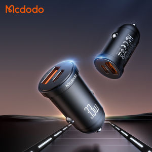 MCDODO 33w 1C+1A PD Fast Car Charger with LED