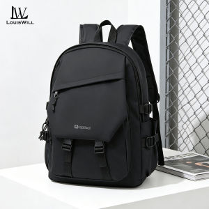 LouisWill Men Backpack Leisure Laptop Backpack Waterproof Film Travel Backpack Business Bag College Backpack Casual Shoulder Bag Anti Theft Back Pack School Bag