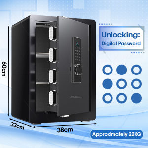 Heavy Premium Safety Box Safe Box Money Box Security Lock Cash Box Home Office Hotel Peti Simpanan Peti Besi
