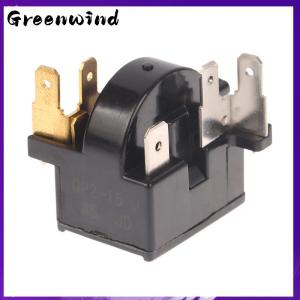 【Greenwind】 Refrigerator Starter Original For Refrigerator Freezer Compressor Starter QP2-15H Starter Overload Protection Relay