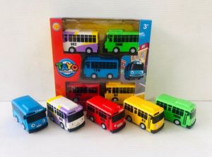 Mainan bus tayo isi 5pcs pullback The little bus tayo MURAH