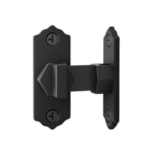 GK1AO Door Catch Door Bolt 90 Degree Anti-theft Door Buckle Right Angle Zinc Alloy Door Hasps Indoor