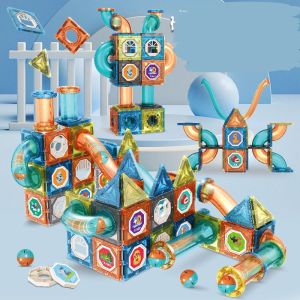 [TM55] Mainan Edukasi Kepingan Plat Magnetic Set Bola Rail / Magnet 3d Paradise Tiles / Mainan Magnet Susun