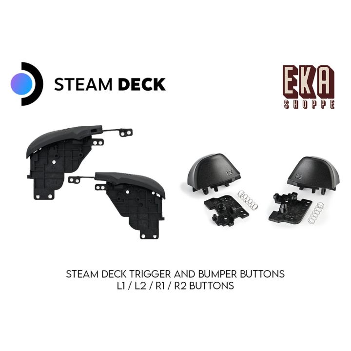 Valve Steam Deck Bumper and Trigger Button L1 L2 R1 R2 Original iFixit ...