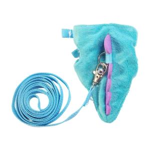 Color Pet Leash Harness Safe and Comfortable Flannel Vest For Puppies Kittens And Small Animals