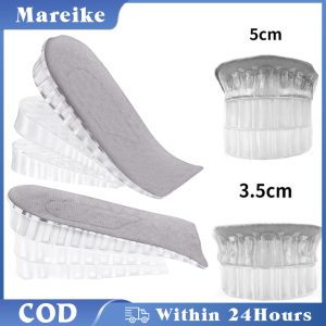 1 Pair Height Increase Half Insoles Silicone Invisible Heightening Insole for Men and Women