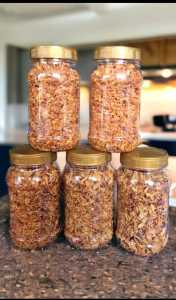 Bawang goreng merah campur 180 gr free facking
