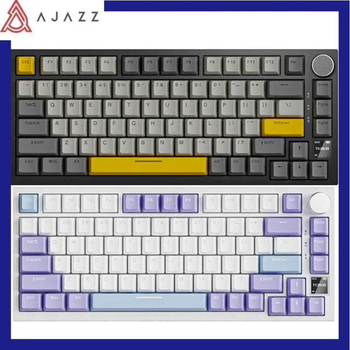 Ajazz Ak820 Pro Bàn Phím Cơ Khí RGB Tri-Chế Độ Chơi Game 75% Miếng Đệm ...