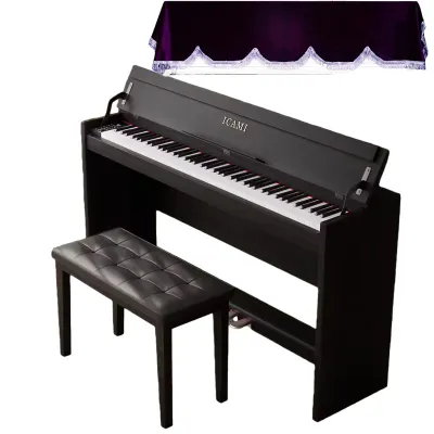 KAWES 88 Key Weighted Digital Piano Professionnel Piano Keyboard Electronic Piano Vertical