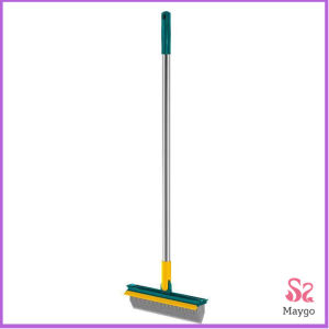 แปรงขัดพื้น  ด้ามยาว ห้องนอน แปรงช่องว่างกระเบื้อง ขนแปรงแข็ง floor brush
