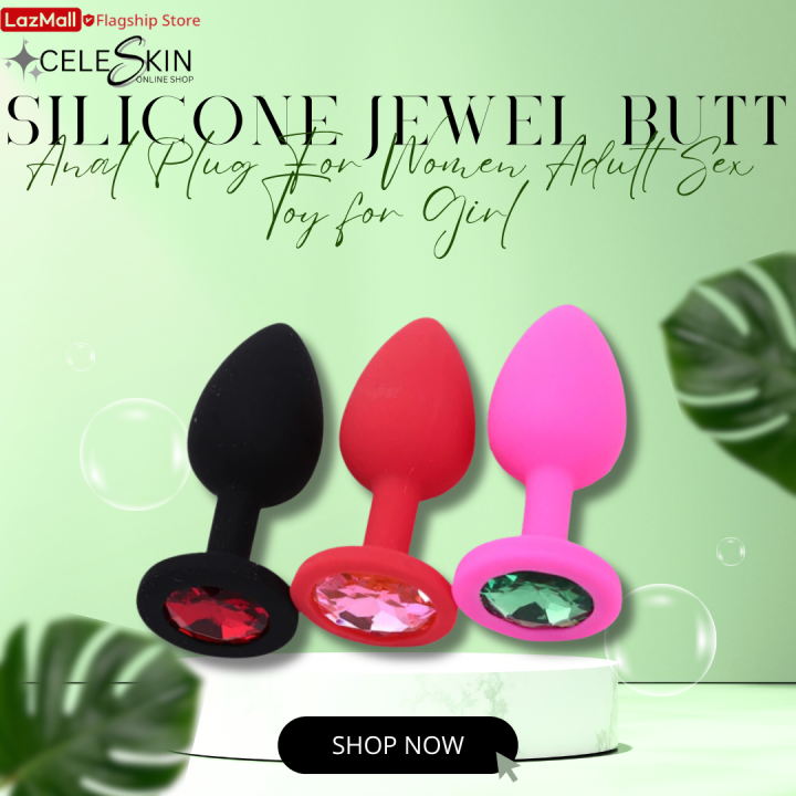 Medical Silicone Jewel Butt Anal Plug For Women Adult Sex Toy for Girl Anal  Toys For Sexual Pleasure - Lazada | Lazada PH