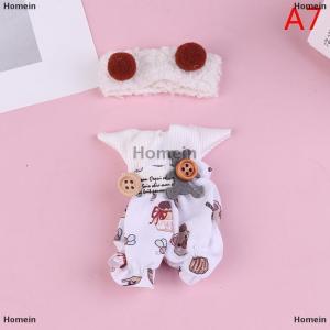 [COD] Homein Clothes Set for 16-17cm Ob11 Doll Fashion Suit 1 8 bjd Doll Dressup Skirt 6 Inch Cute Clothes Uniform