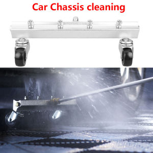 Dual-use Car Undercarriage Washer Road Cleaner Portable Water Gun High Pressure Car Wash Sprayer Garden Surface Cleaner With 4PCS Nozzles and 1/4 Connector